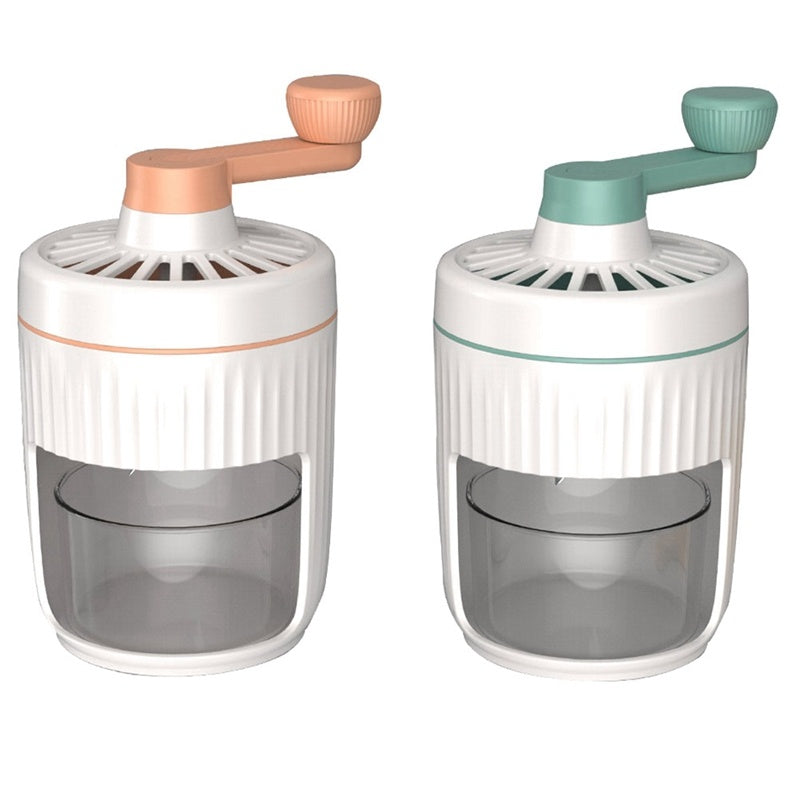 Hand-cranked Ice Shaving Machine – Portable Household Ice Crusher & Snow Cone Maker
