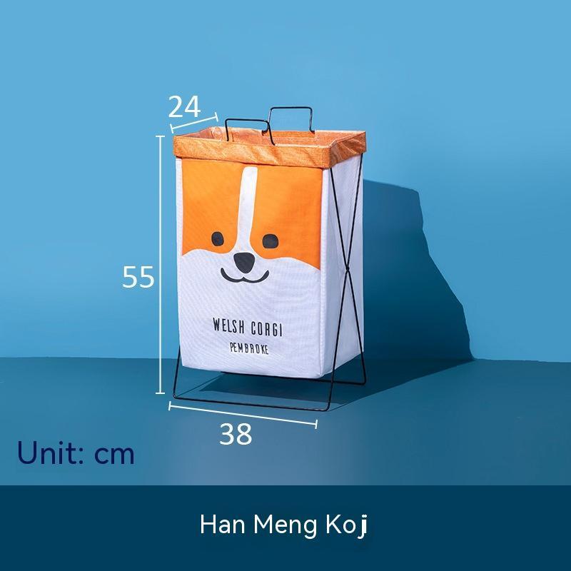 Foldable Fabric Laundry Basket – Large Capacity Collapsible Storage Bin for Home Use