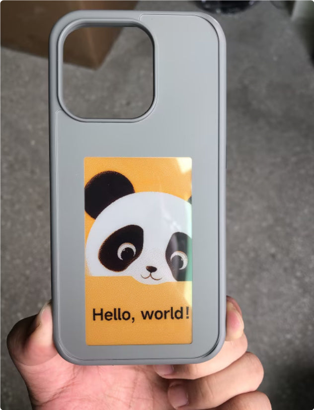 E-ink Screen Phone Case – Personalized Unlimited Screen Projection Cover