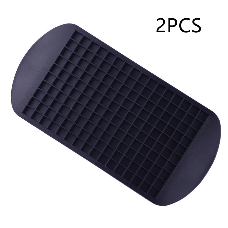 160 Grid Silicone Ice Cube Mold – Reusable Flexible Silicone Ice Breaker Tray