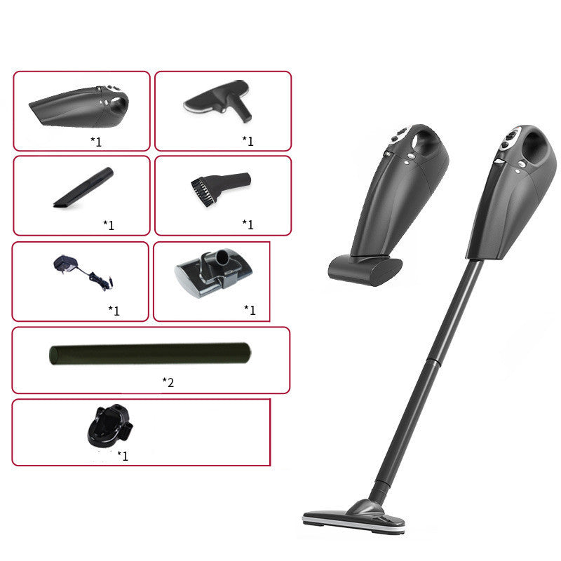 Rechargeable Handheld Vacuum Cleaner – Wet & Dry Portable Vacuum with Mite Removal Brush