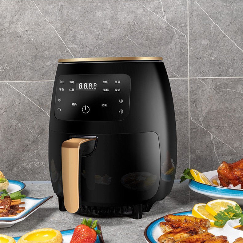 Smart Touch Air Fryer – Home Electric Fryer with Digital Display & Oil-Free Cooking