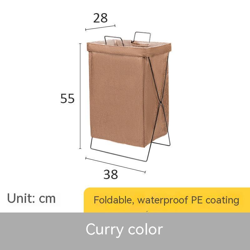 Foldable Fabric Laundry Basket – Large Capacity Collapsible Storage Bin for Home Use