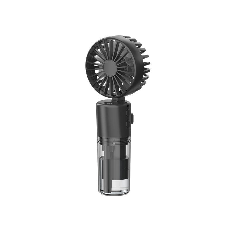 Portable Handheld Mist Fan with 4-Speed Spray – USB Rechargeable Mini Cooling Fan for Summer Outdoors