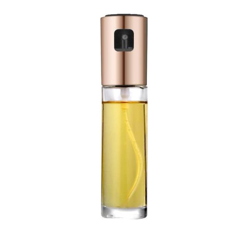 Oil & Vinegar Spray Bottle – Push Type Glass Oil Sprayer for BBQ, Cooking & Baking (100ml)