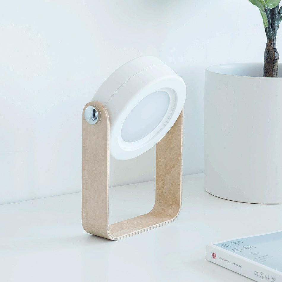 Foldable Touch Dimmable LED Night Light – USB Rechargeable Portable Lantern Lamp for Home Decor & Reading (UK)