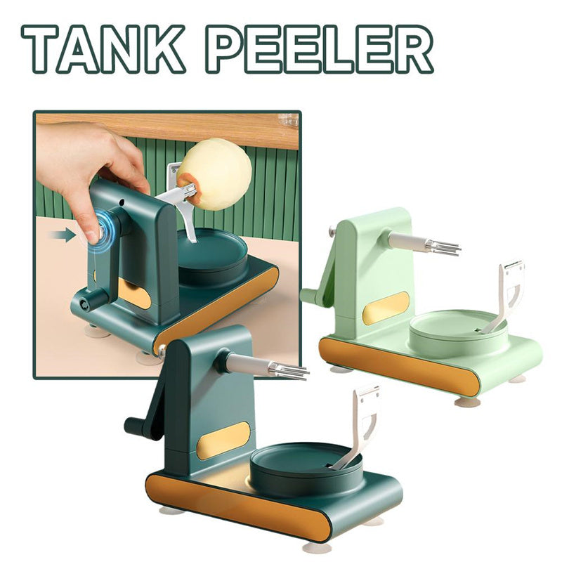 Hand-cranked Multifunctional Peeler Machine – Home Kitchen Slicer & Fruit Corer Tool