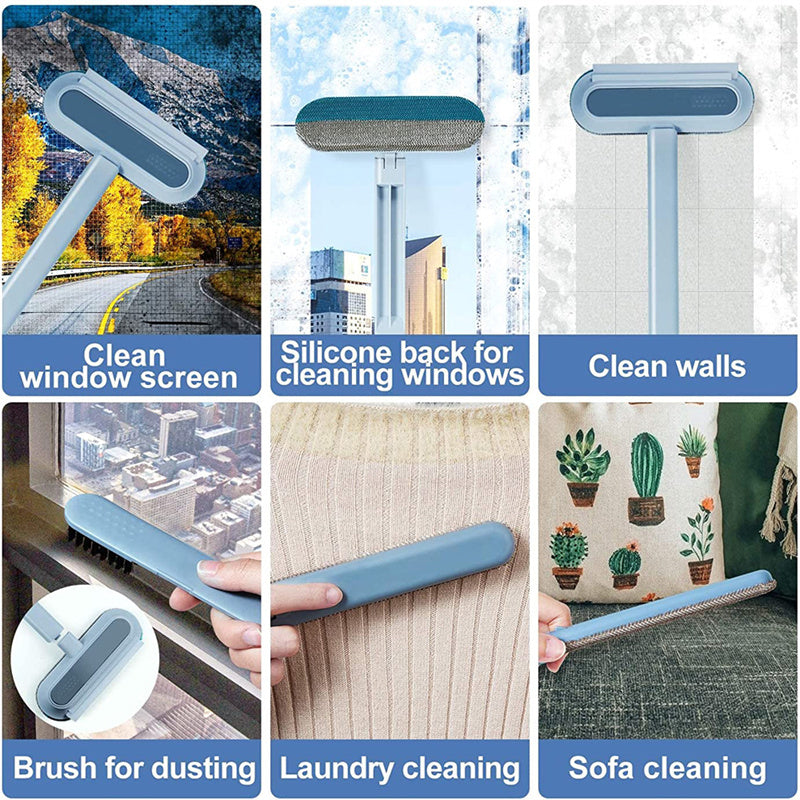 4-in-1 Multifunctional Hair Removal Brush – Pet Hair Cleaner & Screen Dust Remover