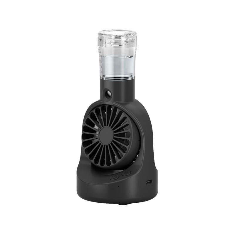 Portable Handheld Mist Fan with 4-Speed Spray – USB Rechargeable Mini Cooling Fan for Summer Outdoors