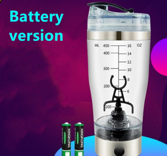 Electric Protein Shaker Bottle – USB Rechargeable Vortex Mixer Cup for Gym, Sports, Coffee, and Shakes (600ml)
