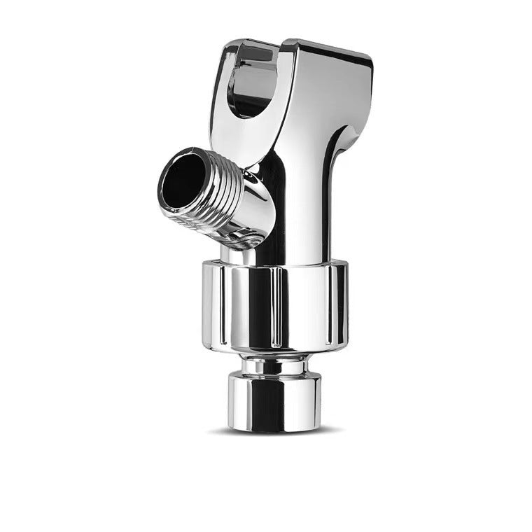 Water-Saving 360° Rotating Shower Head with High-Pressure Spray & Built-in Fan – ABS Chrome Bathroom Accessory