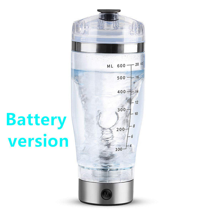 Electric Protein Shaker Bottle – USB Rechargeable Vortex Mixer Cup for Gym, Sports, Coffee, and Shakes (600ml)