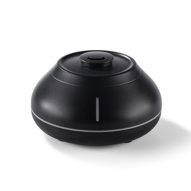Flame Aroma Diffuser & Humidifier with Colourful LED Light – 130ml Ultrasonic Quiet Mist for Home & Office