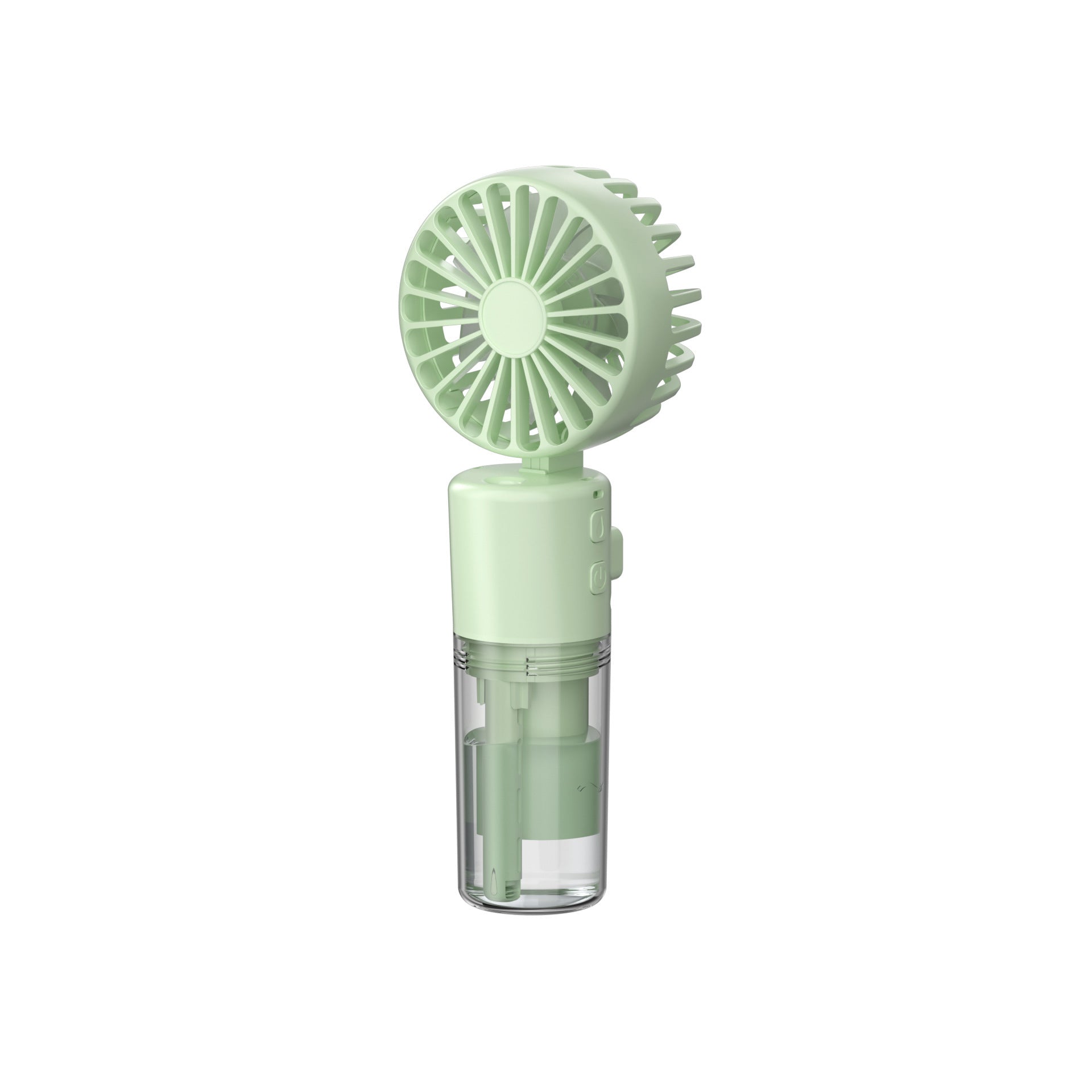 Portable Handheld Mist Fan with 4-Speed Spray – USB Rechargeable Mini Cooling Fan for Summer Outdoors